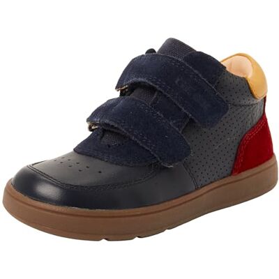 Geox B BIGLIA Boy First Walker Shoe, Navy/Red 26 EU, Marina Rossa, 26 EU Geox B BIGLIA Boy First Walker Shoe, Navy/Red 26 EU, Marina Rossa, 26 EU