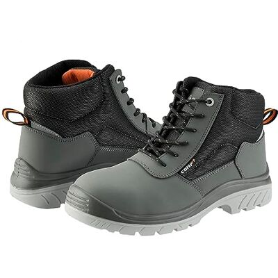 Bellota – Stivale di Sicurezza Comp+ Nobuck S3 Grigio da Uomo e da Donna, Mocassino Unisex-Adulto, 43 EU X-Larga Bellota – Stivale di Sicurezza Comp+ Nobuck S3 Grigio da Uomo e da Donna, Mocassino Unisex-Adulto, 43 EU X-Larga