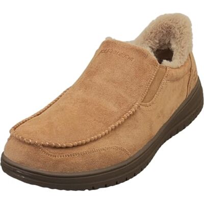 Skechers Uomo Murette Scofield Slip-In ALLENATRICE, Tan Microfiber, 44 EU Skechers Uomo Murette Scofield Slip-In ALLENATRICE, Tan Microfiber, 44 EU