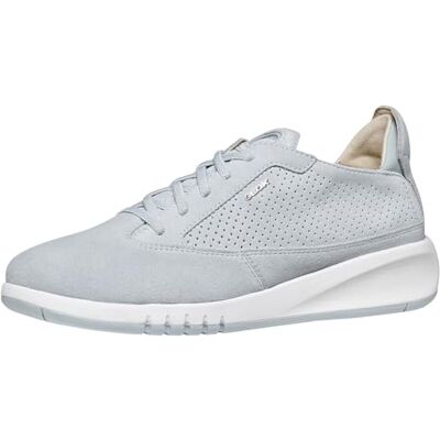 Geox Donna D AERANTIS A Sneaker, Crystal, 42 EU Geox Donna D AERANTIS A Sneaker, Crystal, 42 EU
