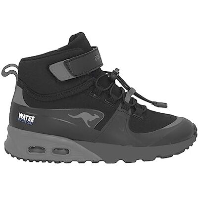 KangaROOS KX-Hydro, Scarpe da Ginnastica, Jet Black Steel Grey, 28 EU KangaROOS KX-Hydro, Scarpe da Ginnastica, Jet Black Steel Grey, 28 EU