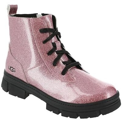 Ugg Australia Ashton Lace Up Glitter, Stivale classico Unisex Bambini e ragazzi, Rosa Glitter Pink, 28.5 EU Ugg Australia Ashton Lace Up Glitter, Stivale classico Unisex Bambini e ragazzi, Rosa Glitter Pink, 28.5 EU