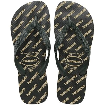 Havaianas Top Logomania Essential Unisex Adulto FlipFlop Olive Green 35 EU Havaianas Top Logomania Essential Unisex Adulto FlipFlop Olive Green 35 EU