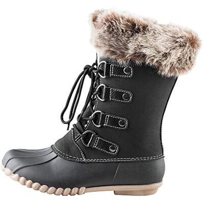 PFIFF Glaubig Wasserdicht, Stivali Invernali Donna, Marrone, 41 PFIFF Glaubig Wasserdicht, Stivali Invernali Donna, Marrone, 41