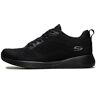 Skechers Bobs Squad Tough Talk, Scarpe da Ginnastica Donna, Black Engineered Knit Trim Blk, 39.5 EU