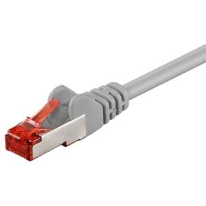 goobay Cavo CAT 6 Cavo di rete Lan per Gigabit Ethernet S-FTP Cavo patch a doppia schermatura con spina RJ45, 10 m, grigio goobay Cavo CAT 6 Cavo di rete Lan per Gigabit Ethernet S-FTP Cavo patch a doppia schermatura con spina RJ45, 10 m, grigio