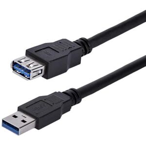 StarTech .com Cavo di prolunga USB 3.0 (5Gbps) SuperSpeed da 1 m A ad A nero, M/F StarTech .com Cavo di prolunga USB 3.0 (5Gbps) SuperSpeed da 1 m A ad A nero, M/F