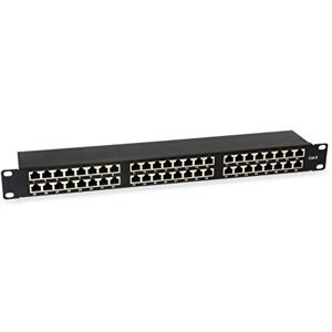 Equip Patch Panel 48X RJ45 CAT6 19 "1U Gris Equip Patch Panel 48X RJ45 CAT6 19 "1U Gris