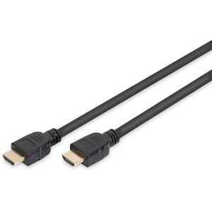 Digitus Cavo di connessione HDMI 2.1 Ultra High Speed, tipo A, 3,0 m, con canale Ethernet, UHD-II 8k/60Hz, 4k/120Hz, compatibile con PS5, Xbox Series, TV/beamer, contatti placcati oro, nero Digitus Cavo di connessione HDMI 2.1 Ultra High Speed, tipo A, 3,0 m, con canale Ethernet, UHD-II 8k/60Hz, 4k/120Hz, compatibile con PS5, Xbox Series, TV/beamer, contatti placcati oro, nero