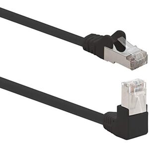 1aTTack.de 366278 Cavo di rete Cat.6 angolo 90 gradi 10m nero 1 pezzo Cavo patch Cat6 (SFTP PIMF) 1000Mbit/s connettore Rj 45-1 x 10m metro nero 1aTTack.de 366278 Cavo di rete Cat.6 angolo 90 gradi 10m nero 1 pezzo Cavo patch Cat6 (SFTP PIMF) 1000Mbit/s connettore Rj 45-1 x 10m metro nero