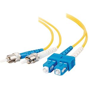 C2G 85560 Cavo in Fibra Ottica Monomodale Duplex Giallo - 2 m C2G 85560 Cavo in Fibra Ottica Monomodale Duplex Giallo - 2 m