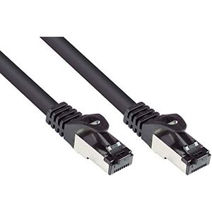 Good Connections ® SmartFLEX Cat.6A Industria (PUR) – 5 m – 10 GIGABIT – Scala in rame/CU – Resistente a olio e raggi UV – S/FTP, PiMF – senza alogeni (LSZH) – nero Good Connections ® SmartFLEX Cat.6A Industria (PUR) – 5 m – 10 GIGABIT – Scala in rame/CU – Resistente a olio e raggi UV – S/FTP, PiMF – senza alogeni (LSZH) – nero
