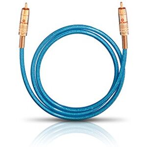 OEHLBACH NF 113 DI 200 Cavo Cinch Audio Digitale Cavo coassiale S/PDIF di alta qualità, schermatura multipla, 75 Ohm 2m blu OEHLBACH NF 113 DI 200 Cavo Cinch Audio Digitale Cavo coassiale S/PDIF di alta qualità, schermatura multipla, 75 Ohm 2m blu