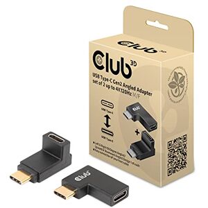 Club 3D Adattatore USB tipo C Gen2, 2 pezzi, fino a 4K120Hz St./B Club 3D Adattatore USB tipo C Gen2, 2 pezzi, fino a 4K120Hz St./B
