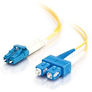 C2G 85587 Cavo fibra ottica giallo 2m - OS1, LC a SC C2G 85587 Cavo fibra ottica giallo 2m - OS1, LC a SC