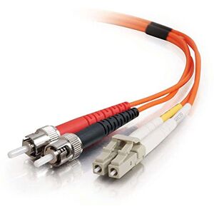 C2G 1M LC/ST LSZH DUPLEX 62.5/125 MULTIMODE FIBRE PATCH CABLE CABLE DE FIBRA OPTICA NARANJA C2G 1M LC/ST LSZH DUPLEX 62.5/125 MULTIMODE FIBRE PATCH CABLE CABLE DE FIBRA OPTICA NARANJA