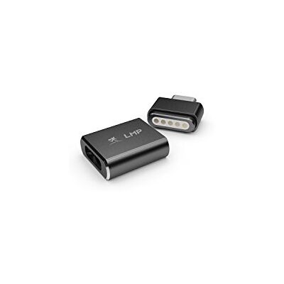 LMP Adattatore di sicurezza magnetico per cavo di ricarica USB-C fino a 100W Space Gray LMP Adattatore di sicurezza magnetico per cavo di ricarica USB-C fino a 100W Space Gray