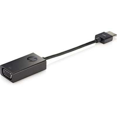 HP PC HDMI to VGA Adapter Cable Interface/Gender Adapters (HDMI, VGA (D-Sub), 0.045 m, Black) HP PC HDMI to VGA Adapter Cable Interface/Gender Adapters (HDMI, VGA (D-Sub), 0.045 m, Black)