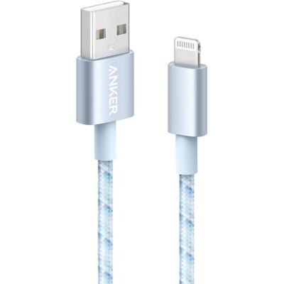 Anker 331 Cavo per iPhone, 1m, Nylon Premium, da USB-A a Lightning, Attestato MFi, per iPhone SE/XS/XS Max/XR/X/8 Plus/7/6 Ecc. Anker 331 Cavo per iPhone, 1m, Nylon Premium, da USB-A a Lightning, Attestato MFi, per iPhone SE/XS/XS Max/XR/X/8 Plus/7/6 Ecc.