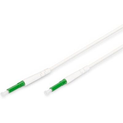 Digitus Cavo FTTH Drop – OS2 – Singlemode – 50 m – 1 fibra – connettore LC-APC – preconfezionato – ottimizzato per la flessibilità G.657A2 – inseribile – cavo in fibra ottica – bianco Digitus Cavo FTTH Drop – OS2 – Singlemode – 50 m – 1 fibra – connettore LC-APC – preconfezionato – ottimizzato per la flessibilità G.657A2 – inseribile – cavo in fibra ottica – bianco