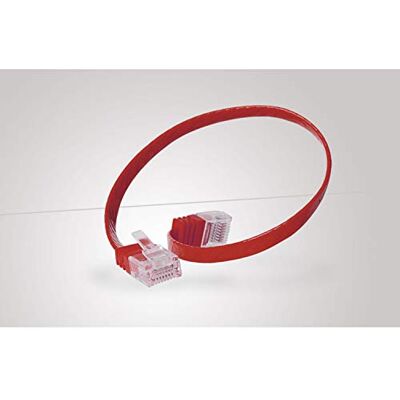 Tecline 10m Cat.6 Cavo di Rete Cat6 U/UTP (UTP) Rosso Tecline 10m Cat.6 Cavo di Rete Cat6 U/UTP (UTP) Rosso