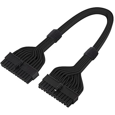 Silverstone 24 Pin ATX zu 24 Pin Kabel 350mm schwarz Silverstone 24 Pin ATX zu 24 Pin Kabel 350mm schwarz