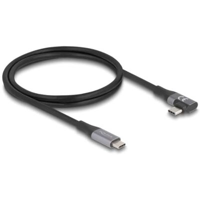 DeLOCK USB-C 40 Gbps angolato sinistra/destra PD 3.1 Esteso DeLOCK USB-C 40 Gbps angolato sinistra/destra PD 3.1 Esteso