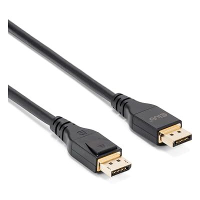 Club 3D Cavo Certificato CAC-1093 DisplayPort™ 2.1 DP54™ VESA® 8K120Hz 3m Club 3D Cavo Certificato CAC-1093 DisplayPort™ 2.1 DP54™ VESA® 8K120Hz 3m