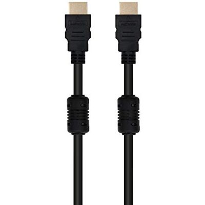 Ewent EW-130109-030-N-P Cavo HDMI 1.4 con Ethernet e Ferriti A/A, Maschio-Maschio, Supporta 3D Fino a 1920x1080p, 3 Metri Ewent EW-130109-030-N-P Cavo HDMI 1.4 con Ethernet e Ferriti A/A, Maschio-Maschio, Supporta 3D Fino a 1920x1080p, 3 Metri