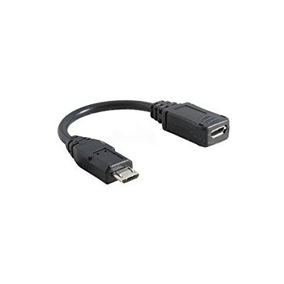 SYSTEM-S Micro USB maschio a micro USB femmina adattatore cavo dati cavo prolunga 16 SYSTEM-S Micro USB maschio a micro USB femmina adattatore cavo dati cavo prolunga 16