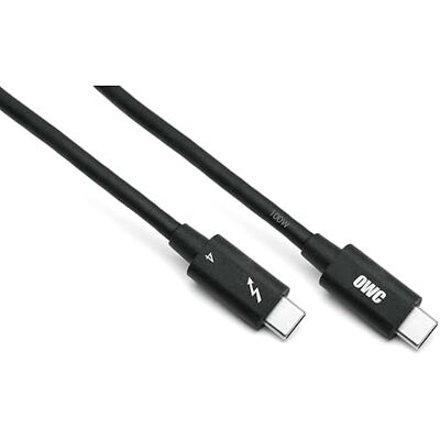 OWC CBLTB4C2.0M Câble Thunderbolt 2 m 40 Gbit/s Noir OWC CBLTB4C2.0M Câble Thunderbolt 2 m 40 Gbit/s Noir