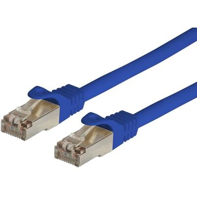 Techly Professional 027323 Cavo di Rete Patch in CCA Schermato Cat. 6 Blu F/UTP 10 m Bulk Blu Techly Professional 027323 Cavo di Rete Patch in CCA Schermato Cat. 6 Blu F/UTP 10 m Bulk Blu