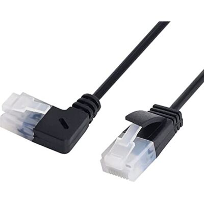 chenyang Cavo Ethernet ethernet sinistro a 90 gradi 8P8C STP Cat 5e Lan su cavo dritto chenyang Cavo Ethernet ethernet sinistro a 90 gradi 8P8C STP Cat 5e Lan su cavo dritto