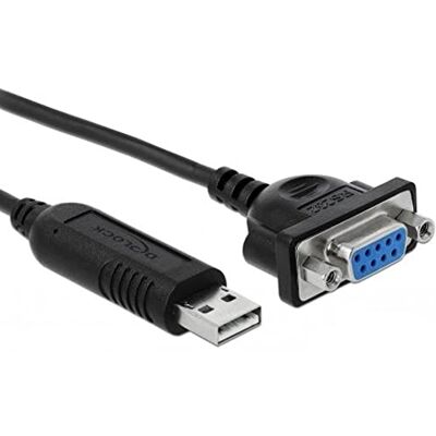 DeLOCK Adattatore USB 2.0 Tipo A a 1 seriale RS-232 DB9 DeLOCK Adattatore USB 2.0 Tipo A a 1 seriale RS-232 DB9