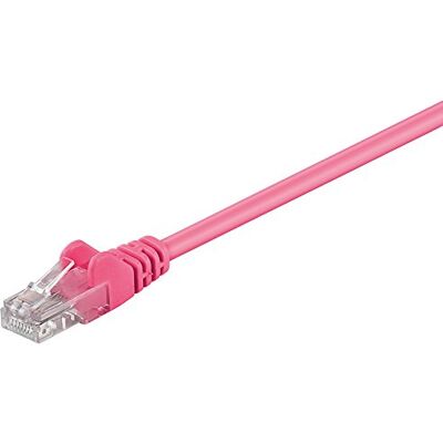 goobay 95264 CAT 6 Cavo di collegamento, U/UTP, 10 m, colore: Magenta goobay 95264 CAT 6 Cavo di collegamento, U/UTP, 10 m, colore: Magenta
