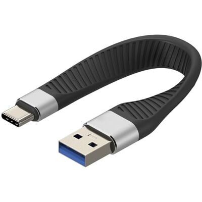 Techly 367911 Cavo Corto Piatto USB-C™ Maschio a USB-A Maschio Ricarica Rapida FPC 12 cm Nero Techly 367911 Cavo Corto Piatto USB-C™ Maschio a USB-A Maschio Ricarica Rapida FPC 12 cm Nero