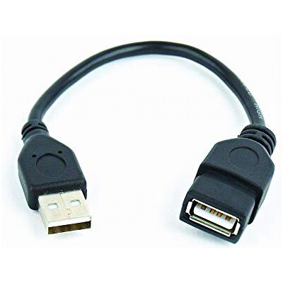 Gembird Cable USB2 Extension am-AF/Ccp-USB2-Amaf-0.15m Gembird Cable USB2 Extension am-AF/Ccp-USB2-Amaf-0.15m