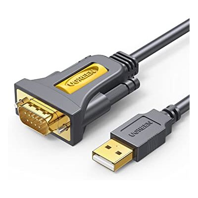 UGREEN Adattatore USB a RS232 Cavo DB9 9 Pin (3M) UGREEN Adattatore USB a RS232 Cavo DB9 9 Pin (3M)