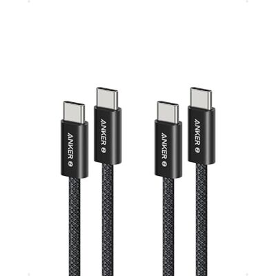 Anker Cavo da USB C a USB C, 240W Ricarica Rapida, Confezione da 2 Anker Cavo da USB C a USB C, 240W Ricarica Rapida, Confezione da 2