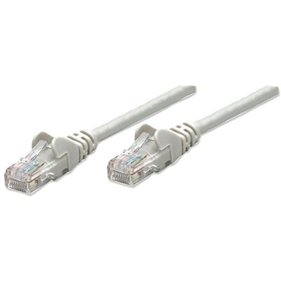 Manhattan Intellinet Cat5e, 1m cavo di rete U/UTP (UTP) Grigio Manhattan Intellinet Cat5e, 1m cavo di rete U/UTP (UTP) Grigio