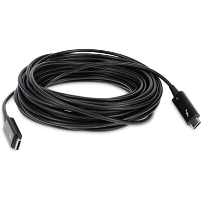 LMP Cavo ottico Thunderbolt 3 (USB-C), attivo, 40 Gbit/s, nero, 10 m LMP Cavo ottico Thunderbolt 3 (USB-C), attivo, 40 Gbit/s, nero, 10 m