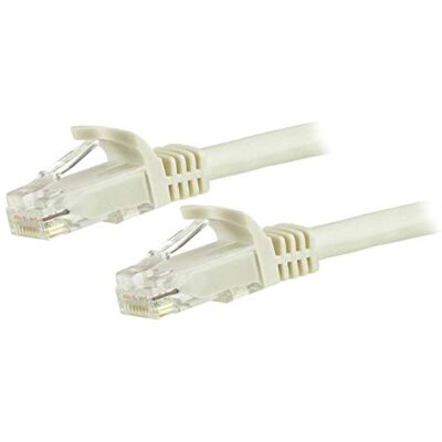 StarTech.com 5m Cavo di rete Cat6 UTP RJ45 Gigabit - Bianco StarTech.com 5m Cavo di rete Cat6 UTP RJ45 Gigabit - Bianco