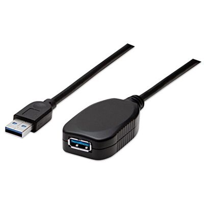 Manhattan 150712 Cavo Prolunga Attivo USB 3 Superspeed Manhattan 150712 Cavo Prolunga Attivo USB 3 Superspeed