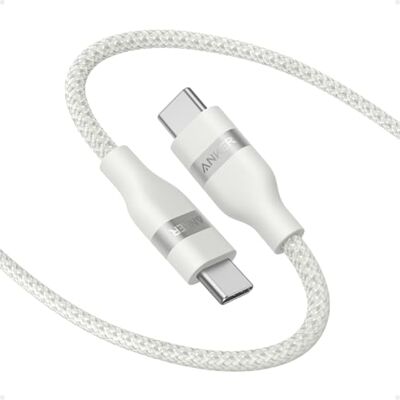 Anker Cavo USB C di Ricarica Veloce da 240W, Design Intrecciato e Riciclato Anker Cavo USB C di Ricarica Veloce da 240W, Design Intrecciato e Riciclato