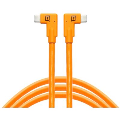 Tether Tools TetherPro Datenkabel USB-C an USB-C (Orange, 2 x rechtsgewinkelt, 4,6 m) Tether Tools TetherPro Datenkabel USB-C an USB-C (Orange, 2 x rechtsgewinkelt, 4,6 m)