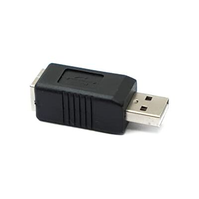 SYSTEM-S Adattatore da Spina USB A a Presa USB B SYSTEM-S Adattatore da Spina USB A a Presa USB B