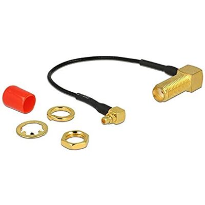 DeLOCK Ant. SMA 90° BU>MMCX 90° St 10cm, 89626 DeLOCK Ant. SMA 90° BU>MMCX 90° St 10cm, 89626
