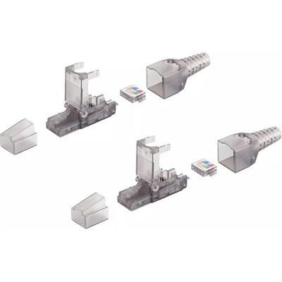 shiverpeaks ® -Basic-S-Network Plug, Cat. 6A Tool-Less RJ45 Plug, Tool-Less, UTP-VE2 shiverpeaks ® -Basic-S-Network Plug, Cat. 6A Tool-Less RJ45 Plug, Tool-Less, UTP-VE2