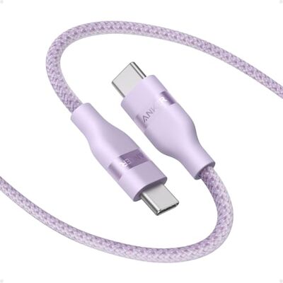 Anker Cavo USB C di Ricarica Veloce 240W, Design Intrecciato e Riciclato Anker Cavo USB C di Ricarica Veloce 240W, Design Intrecciato e Riciclato