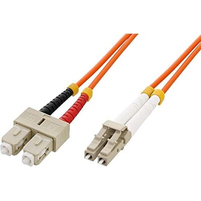 Techly Professional 302549 Cavo Fibra Ottica Multimodale OM2 SC/LC 50/125 2 m Arancione Techly Professional 302549 Cavo Fibra Ottica Multimodale OM2 SC/LC 50/125 2 m Arancione